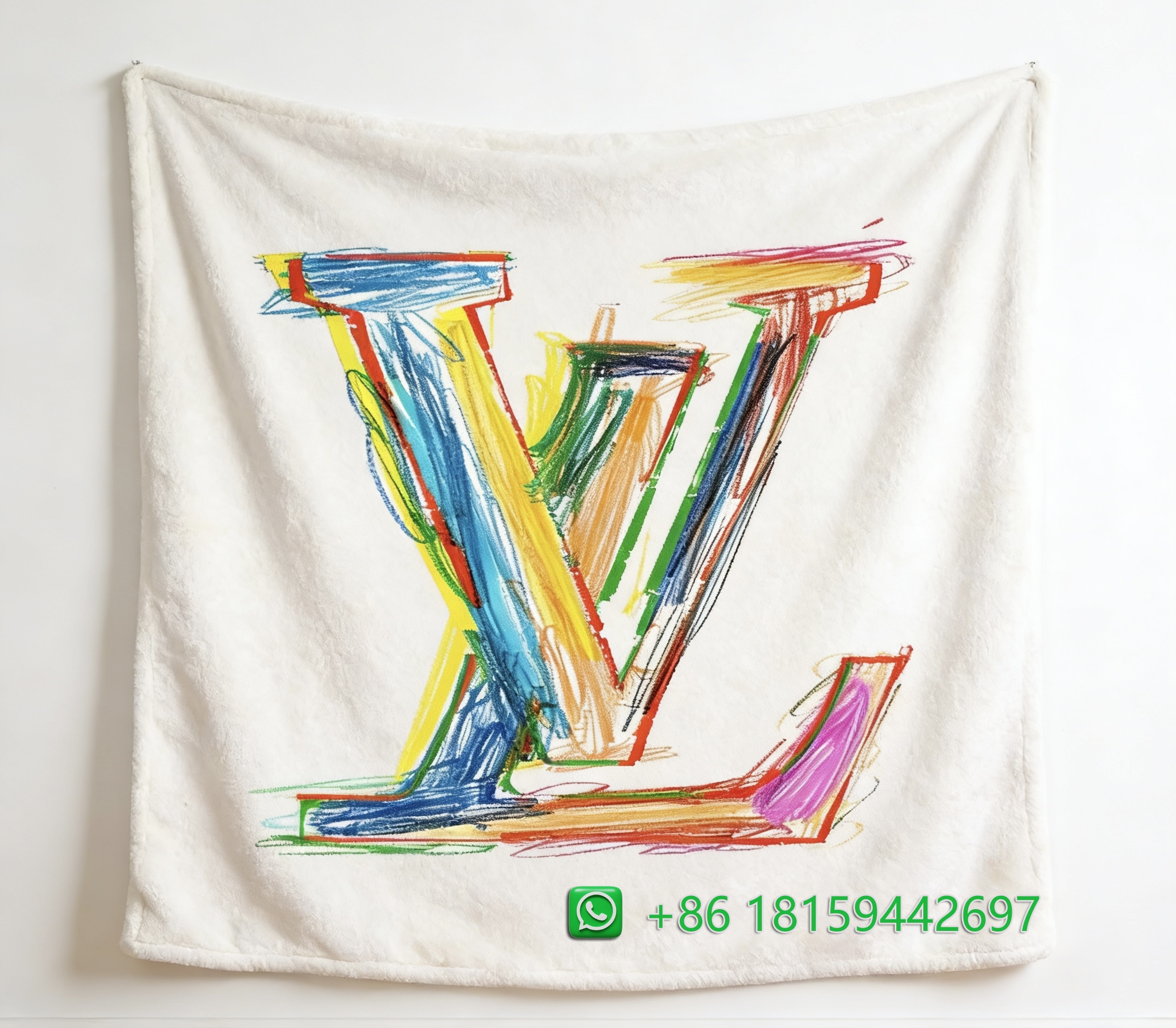 Louis Vuitton Throw Blankets